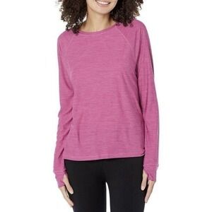 Tommy‎ Hilfiger Women's Long Sleeve Fitted  T-Shirts Size L Dahlia Sport Comfort